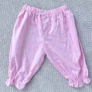 Pink Check Bubble Pants